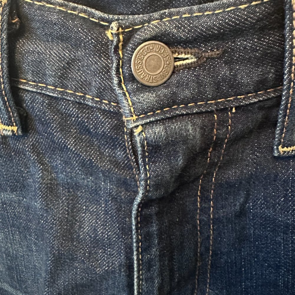 Levi's 511 Straight Fit Destroyed / Tattered W 31 L 32 - Picture 2 of 6